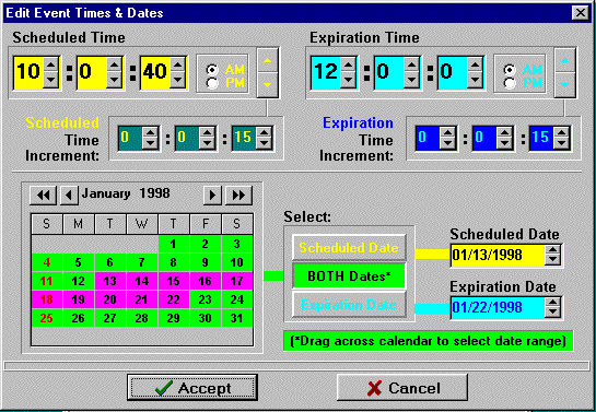 Scheduler Software